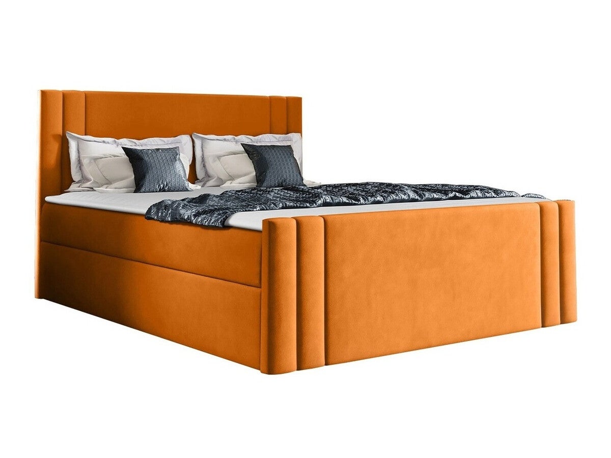 Lit continental Baltimore 156, Continental, Double, Rouge, 140x200 ...
