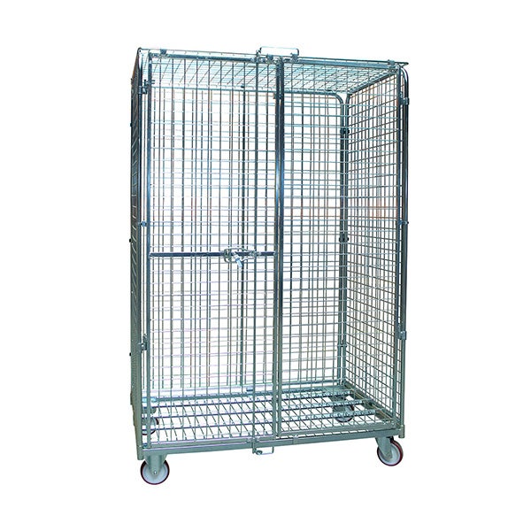 Roll conteneur 500kg - Entièrement fermé / cadenassable - Dimensions 720x800x1800mm - - 885008034 - 6