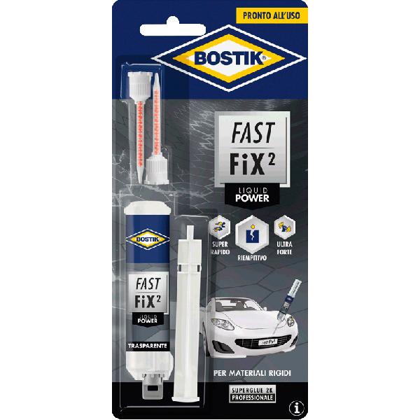 COLLE PUISSANTE LIQUIDE BOSTIK FAST FIX 10 G BLISTER | Leroy Merlin