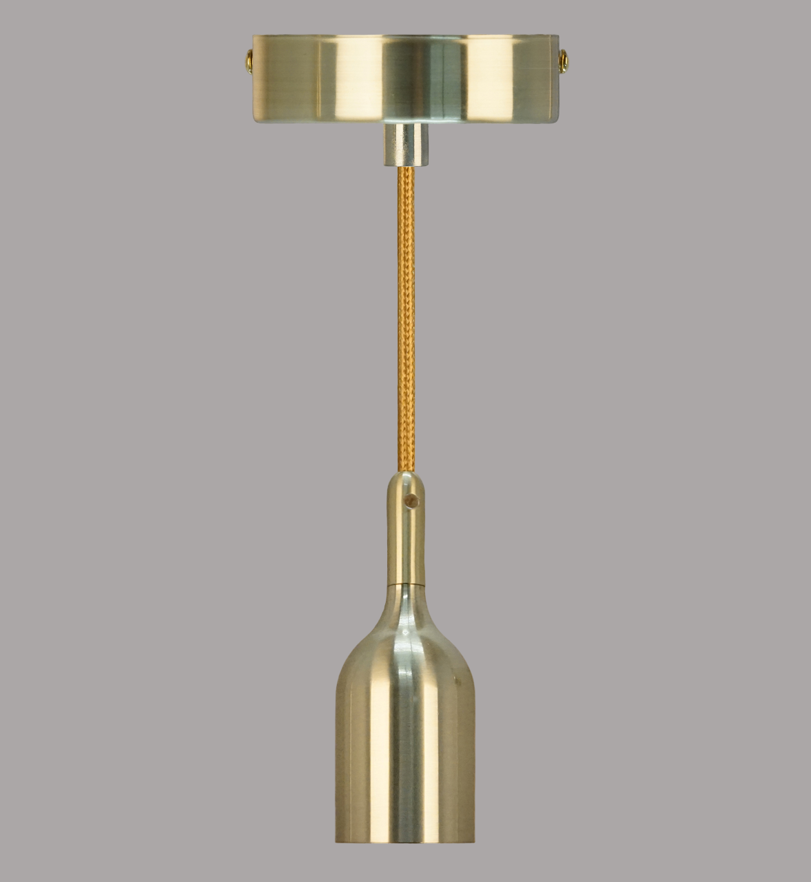 Lampada a sospensione in alluminio Oro - 2