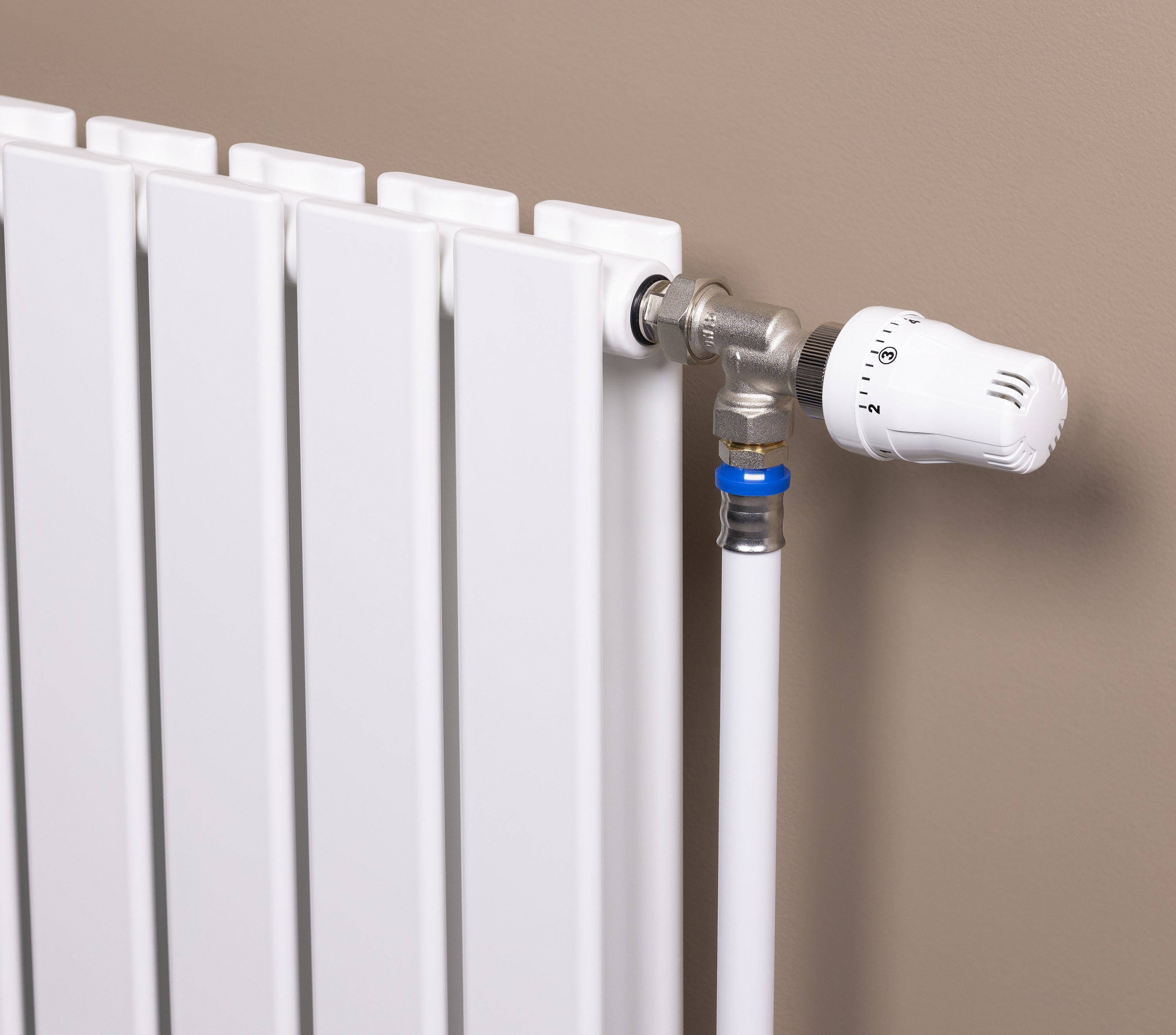 Robinet de Radiateur Thermostatique Equerre Inversé 15x21 (1/2) NOYON & THIEBAULT - 3