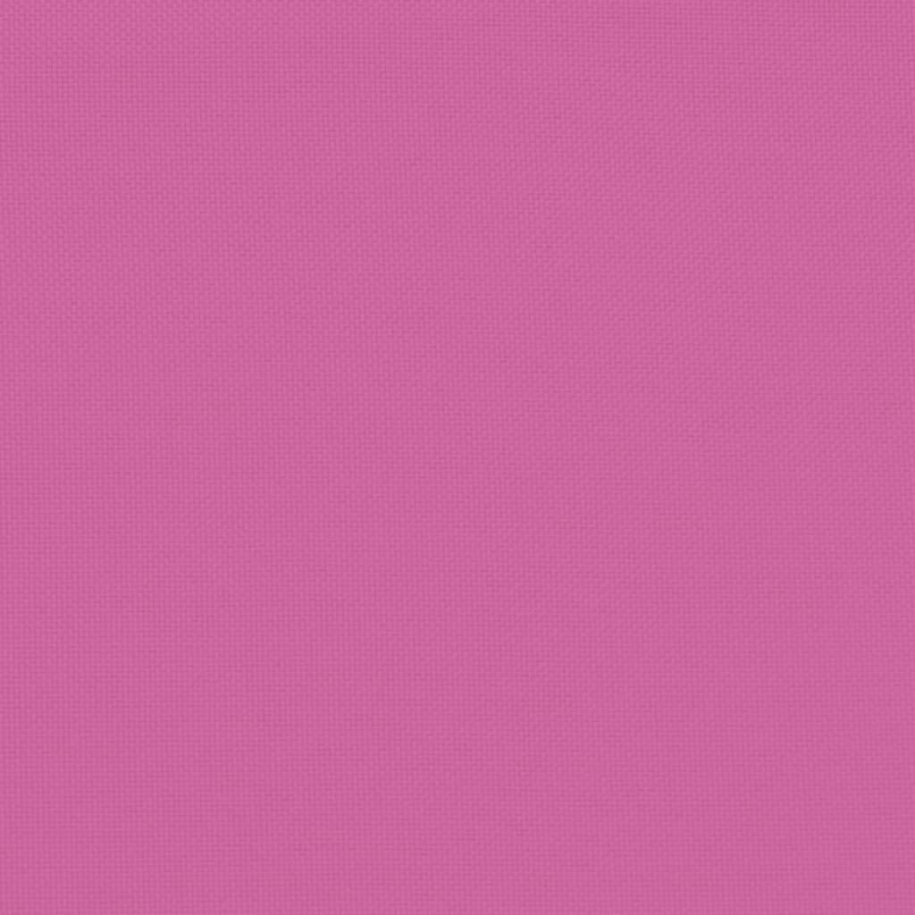 Maison Exclusive - Cojines para silla con respaldo bajo 6 uds tela Oxford rosa - 8