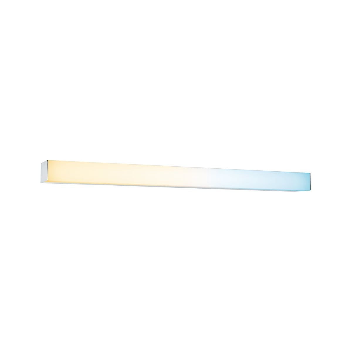 Kinkiet ścienny LED z pilotem TOVA biały chromowany 6,2W ciepła 600lm metal wym:4x60x5,8cm IP44 Paulmann
