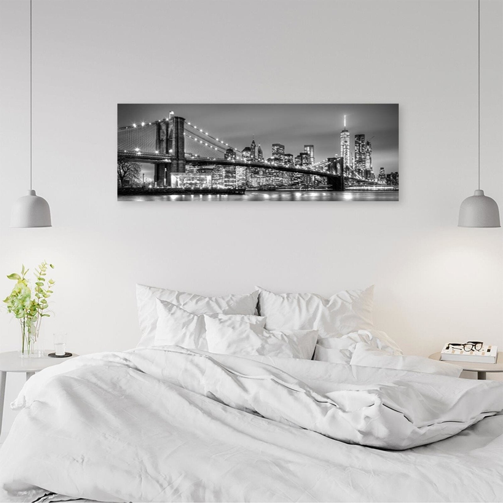 Tableau le pont de Brooklyn - 120 x 40 cm - 4