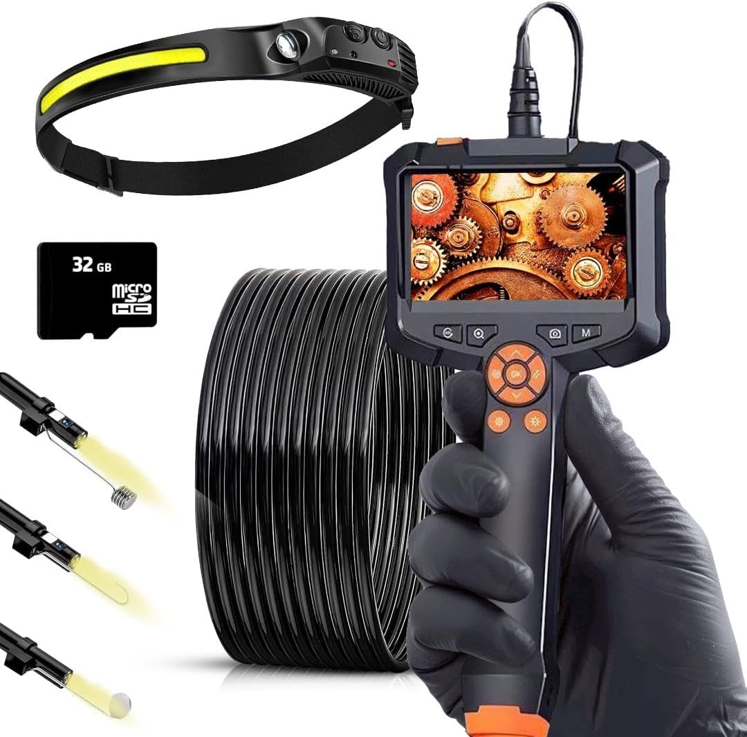 Nowość Kamera endoskopowa Zdjęcia Filmy autofocus Szeroki Kąt regulowanych diod LED ekran cala HD do realizacji Twoich inspekcji przemysłowych