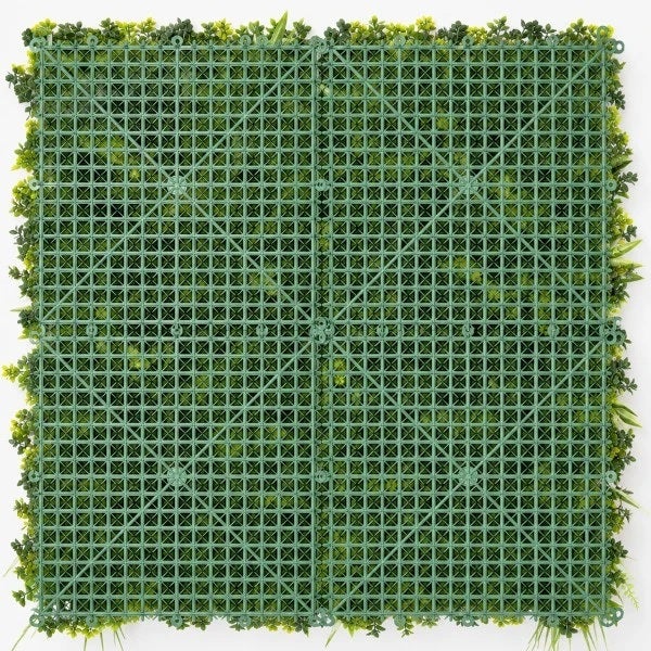 Plafond Végétal Artificiel Feuillage Suspendu MGS 100 x 100 cm – Panneau Dense Effet Jungle - 6