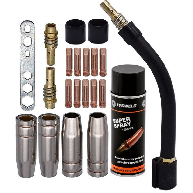 Set 21 consumabile pentru pistolet MIG MAG 150A 21buc