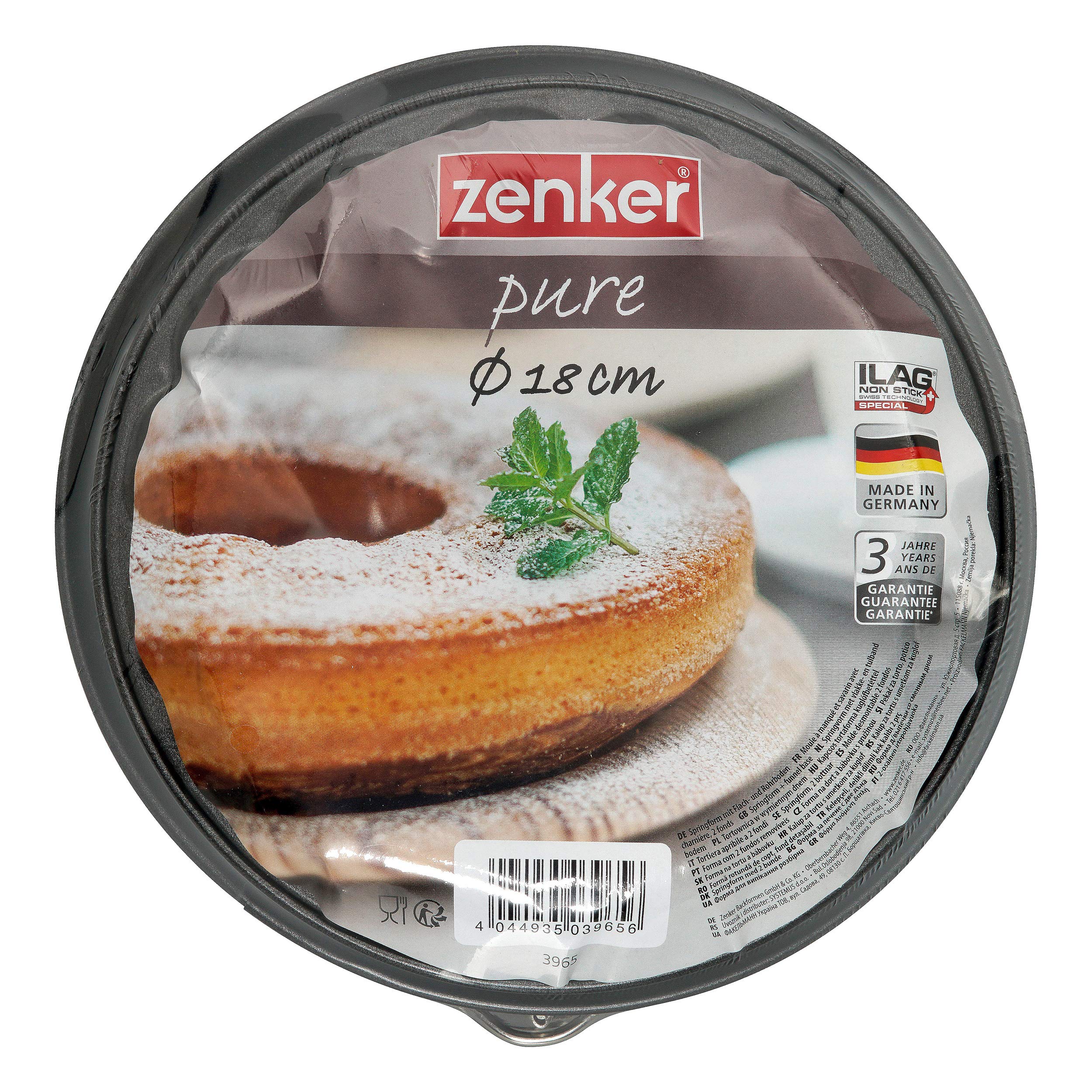 Teglia Apribile Zenker Diametro 18 Cm Con Fondo Piatto E Stampo A Cuore, Antiaderente Senza PFAS, Made In Germany - 3