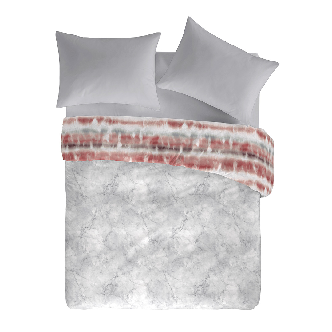 Housse de couette réversible en coton SATET 140x200 cm - 3