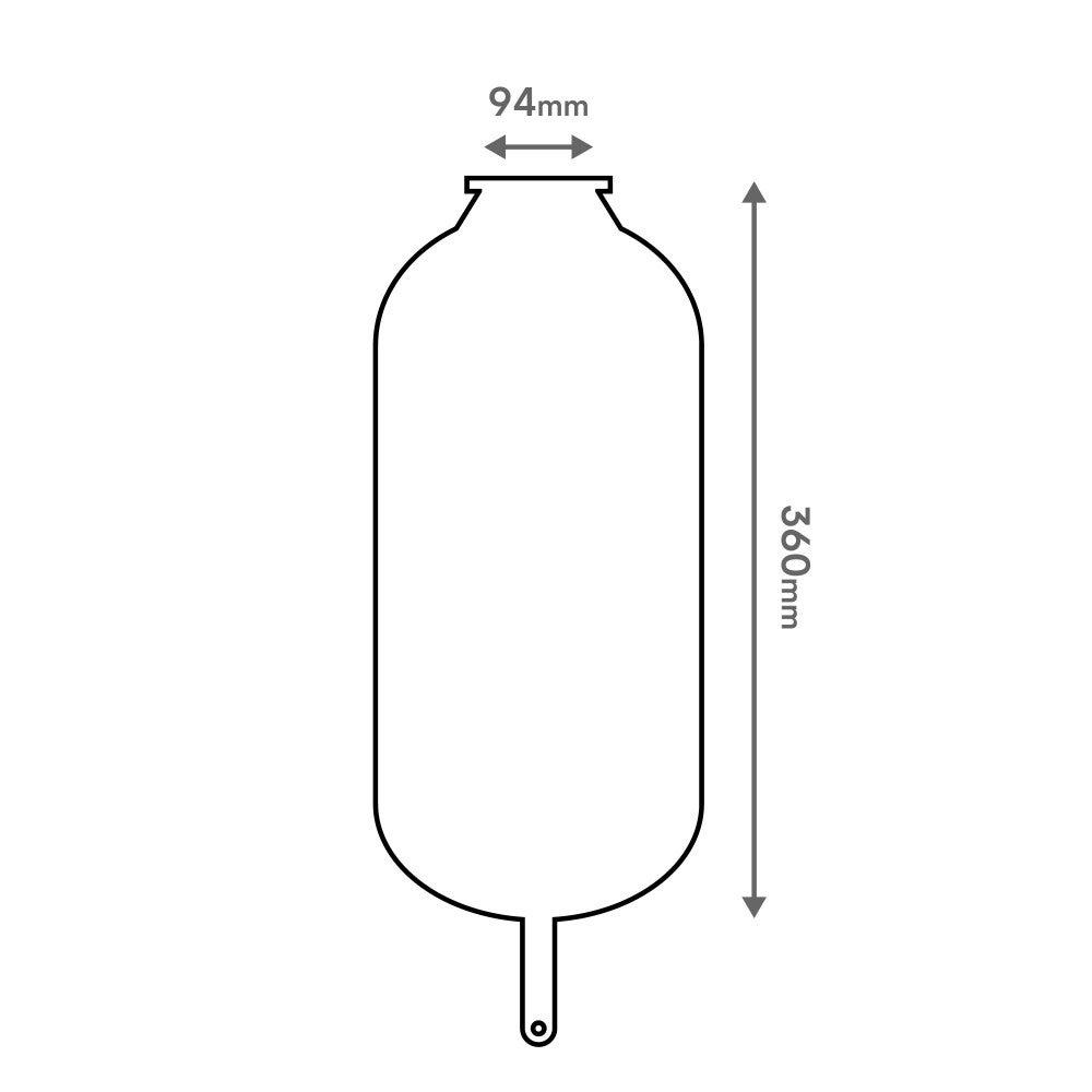 Vessie de surpression EPDM noir 50 litres - Vessie de rechange Réservoir pression à vessie surpression domestique - 3