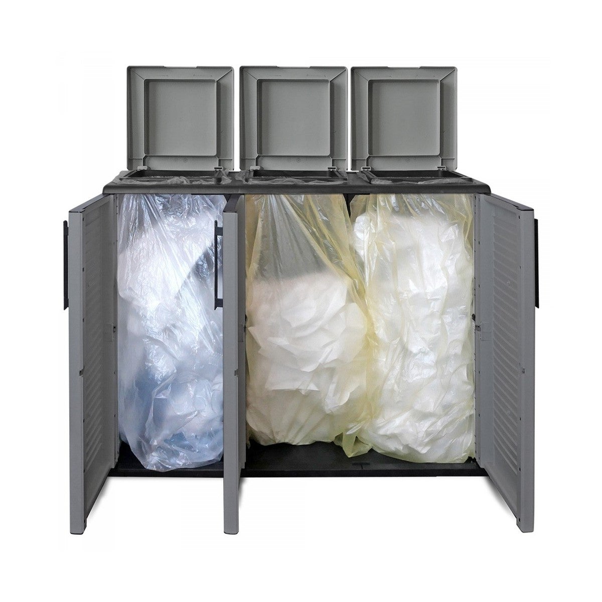 Armadio da Esterno Contenitore Raccolta Differenziata Antipioggia PP - 2