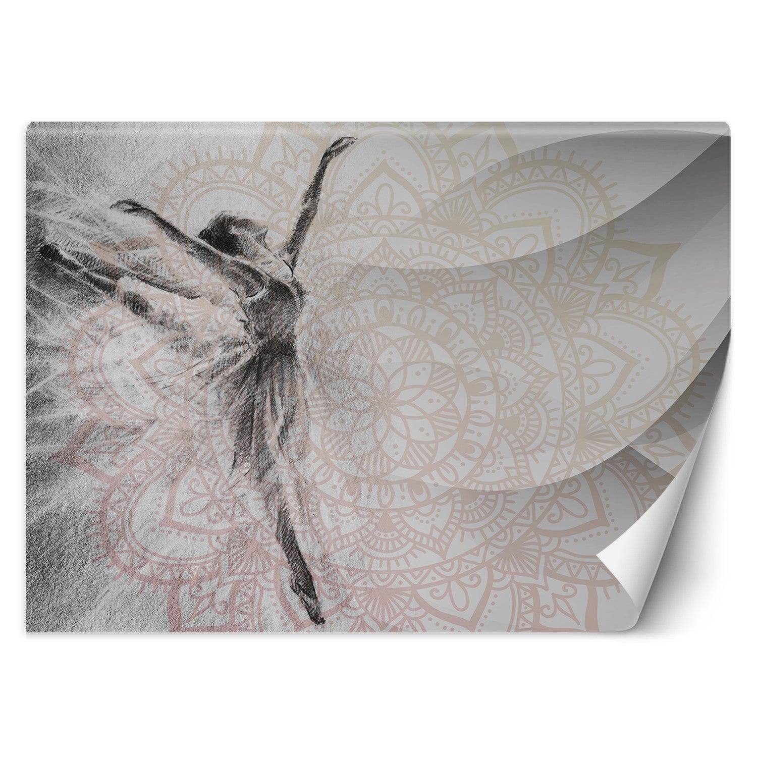 Fototapeta, Baletnica Mandala 150x105