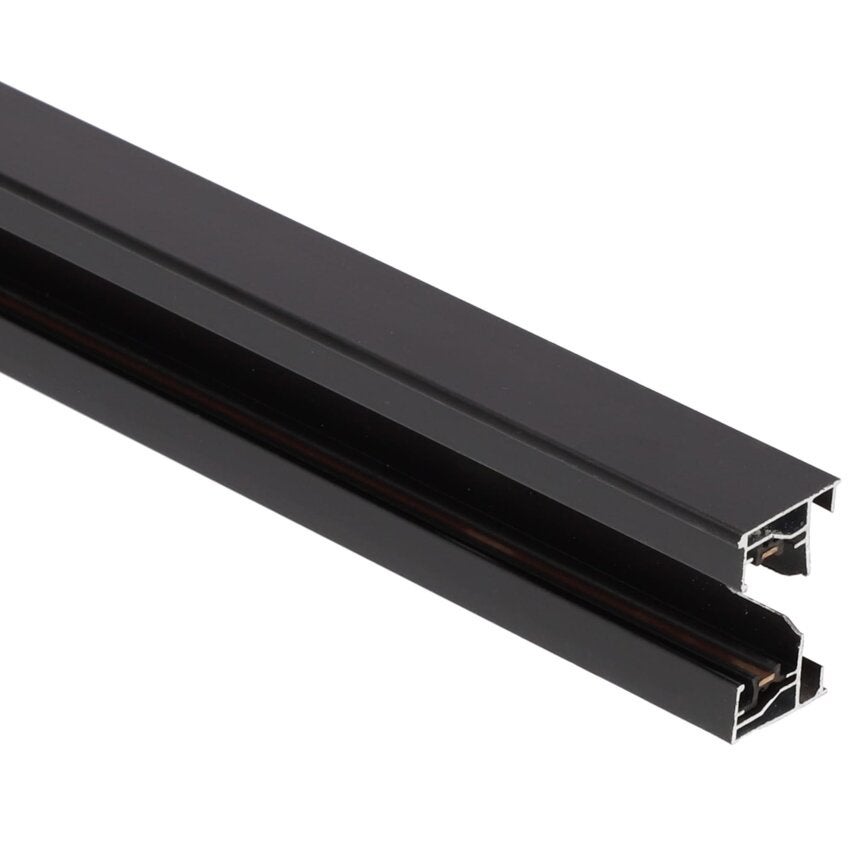 Rail Monophasé avec SEVA Rail d'alimentation 1,9m, 220-240V, IP20 noir EDO SOLUTIONS - 2