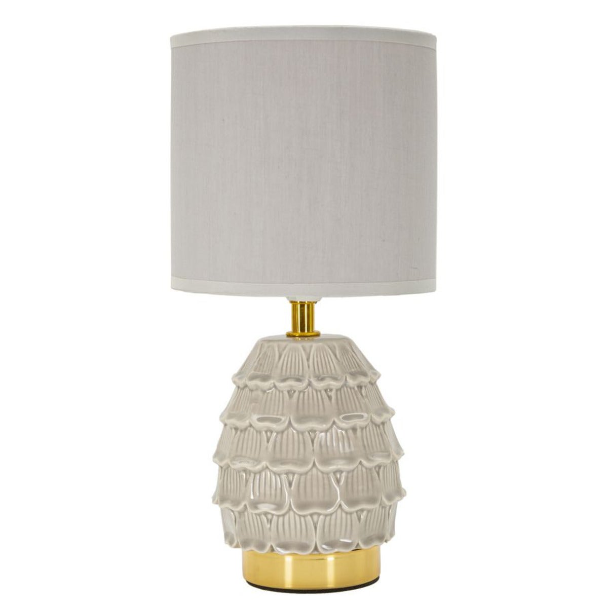 Lampa Stołowa Anchusa, Ceramika, Beżowy, Seven Design