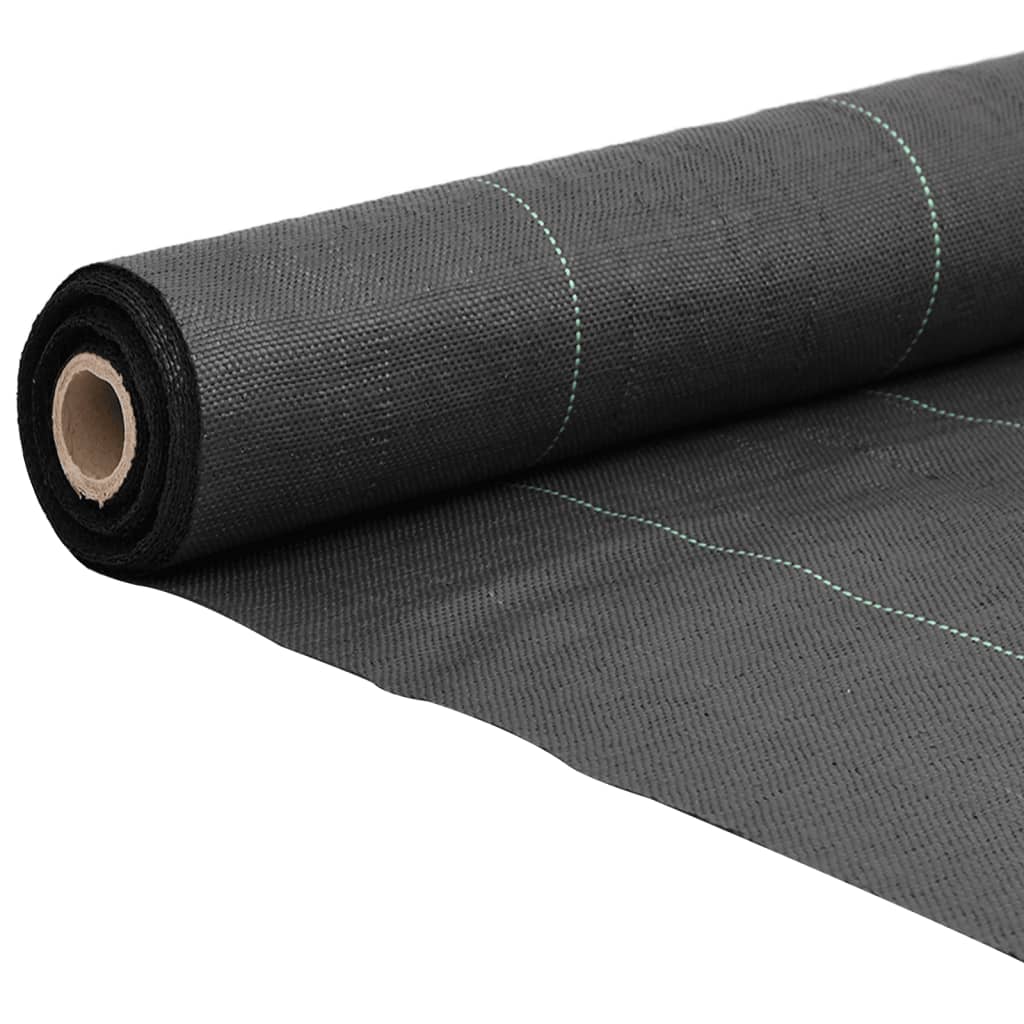Membrane anti-mauvaises herbes en PP noire pour le jardin, 0,5 × 25 m - 3