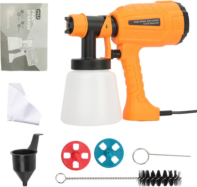 Elektryczny pistolet natryskowy o mocy 700 W, przenośny, 3 tryby natrysku, odpowiedni do malowania mebli, szafek, ogrodzeń, ścian
