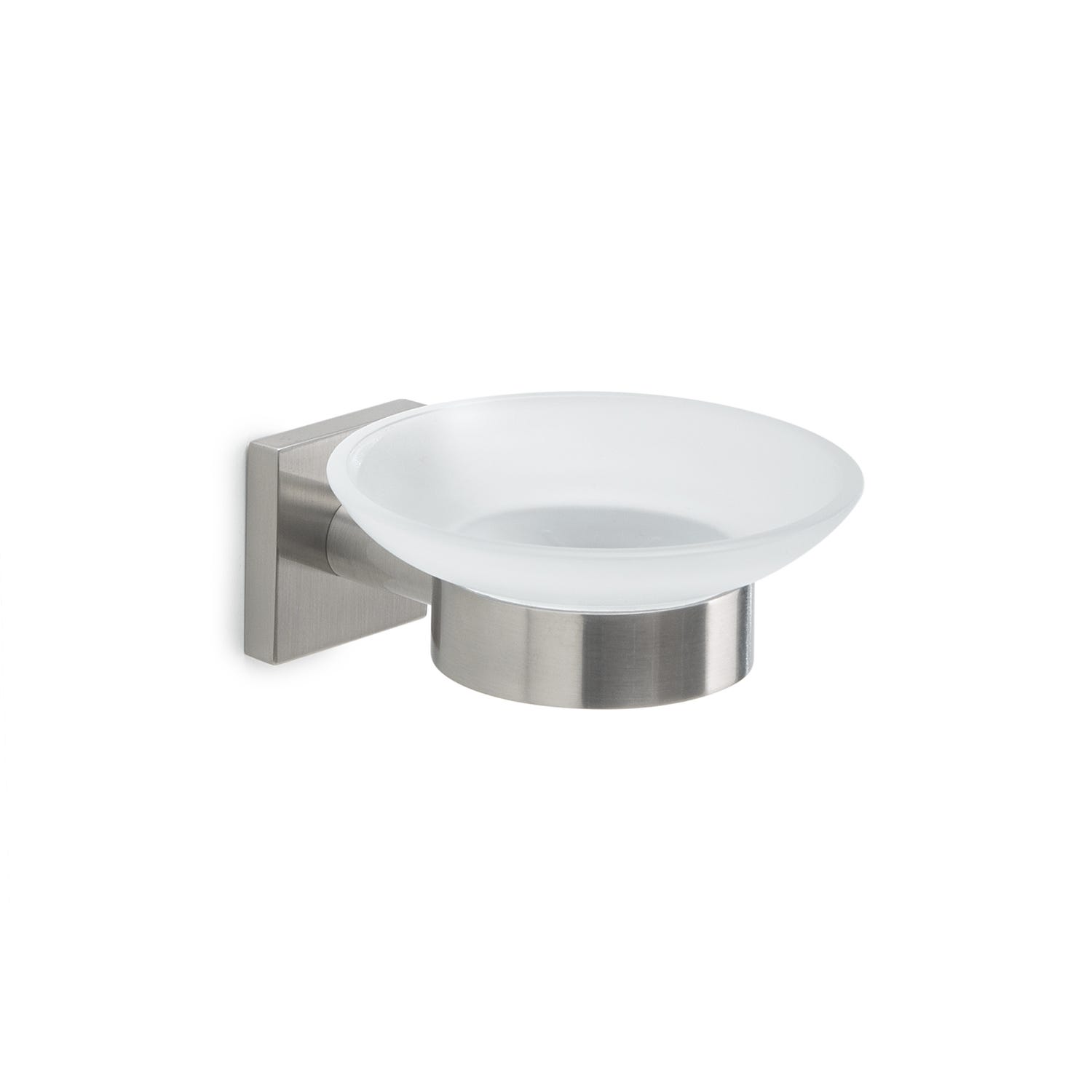 3S GEDY FELCE FE11 PORTE SAVON EN ACIER AVEC BOITIER EN VERRE SATINÈ WC 3S GEDY FELCE FE11 PORTE SAVON EN ACIER AVEC BOITIER EN VERRE SATINÈ WC