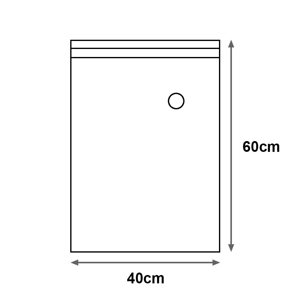 6x Sac de rangement sous vide Housse Aspiration Compression Vêtements 40x60cm - 2