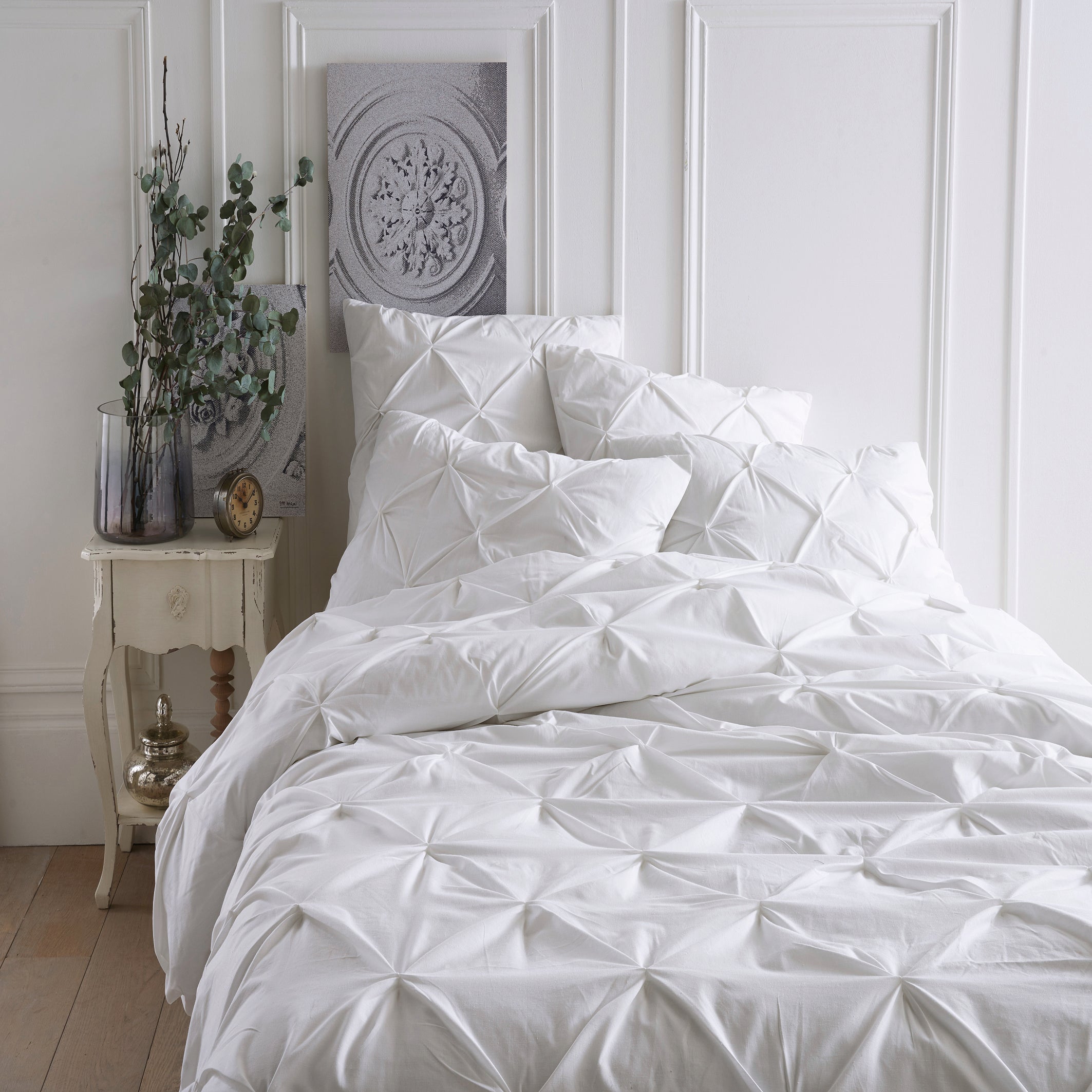 Housse de couette, Origami - Blanc - 140 x 200 cm - 3