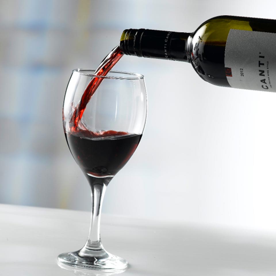 Set 6 Calici Da Vino Rosso Krosno Krista - 220 Ml - Vetro Cristallino - Lavabile In Lavastoviglie - Foto 12