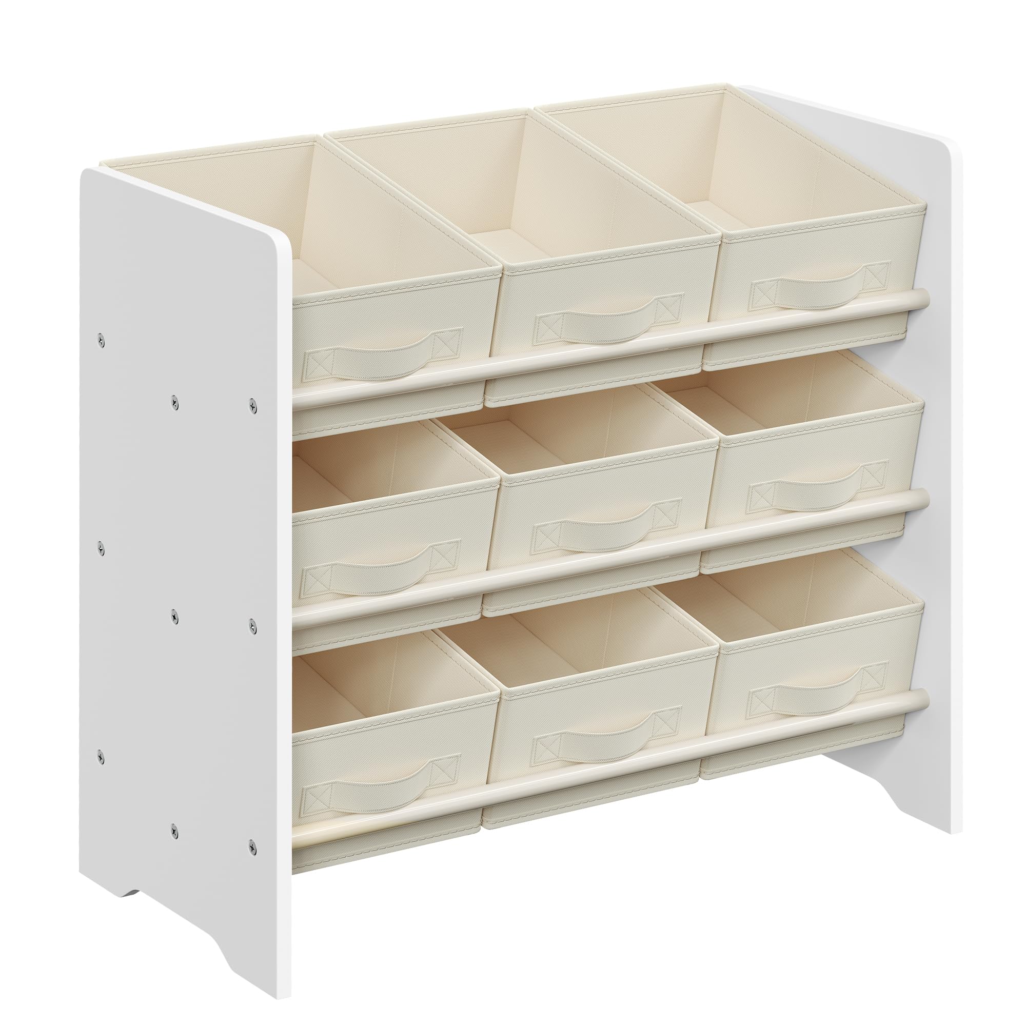 Songmics Blanco Estantería Infantil Para Juguetes 29,5 X 62,5 X 60 Cm Nube - Imagen 3