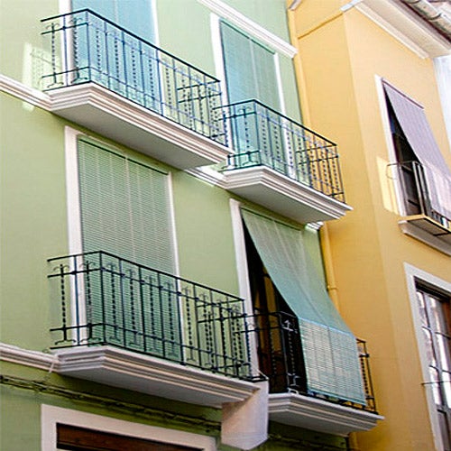 Portadas de madeira PVC Nogeira 144x80 - Cortinadecor - 4