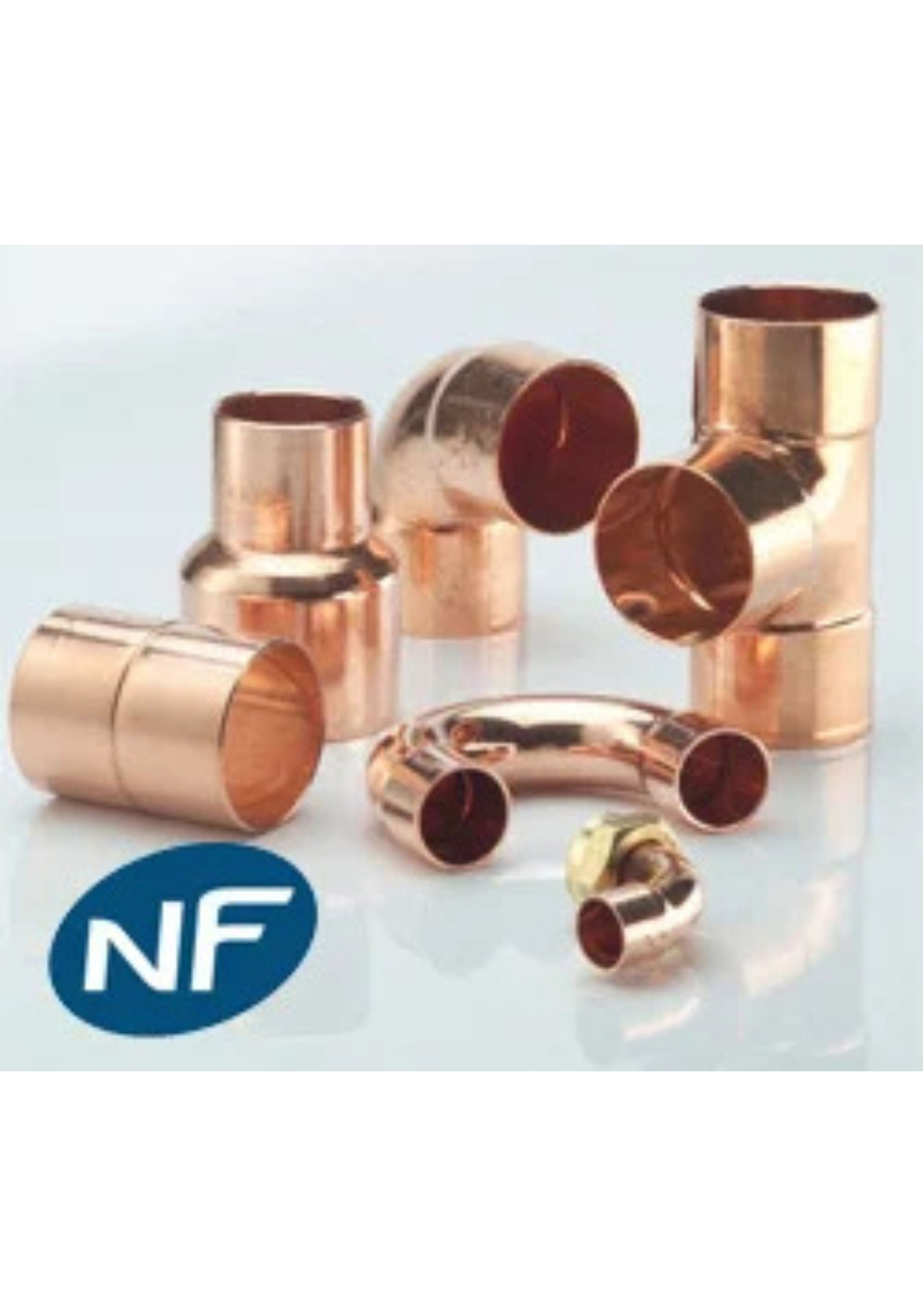 Sachet de 10 joints fibre bleu gaz conformes GRDF pour installation de plomberie chauffage diamètre 3/8