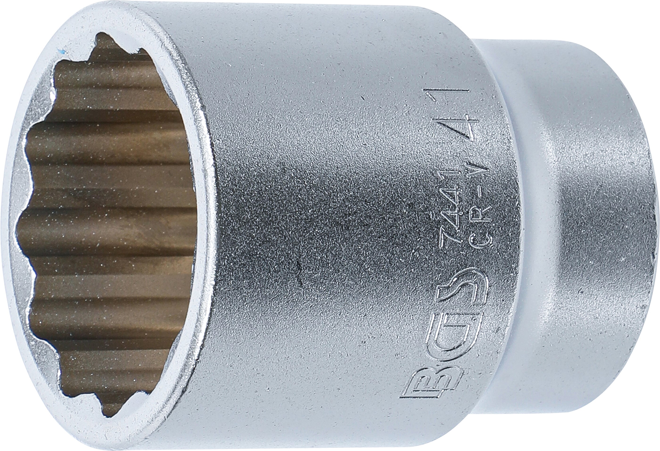 BGS Nasadka dwunastokątna Trzpień czworokątny wewnętrzny 20 mm (3/4") SW 41 mm - 7441