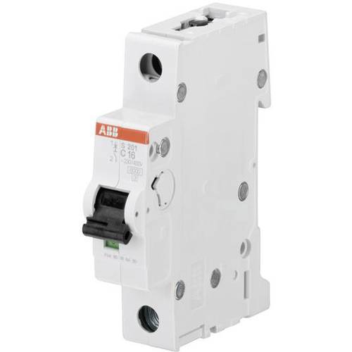 Disjoncteur Monophasé ABB S201-C6 - 6A - 230V - Magneto-thermique