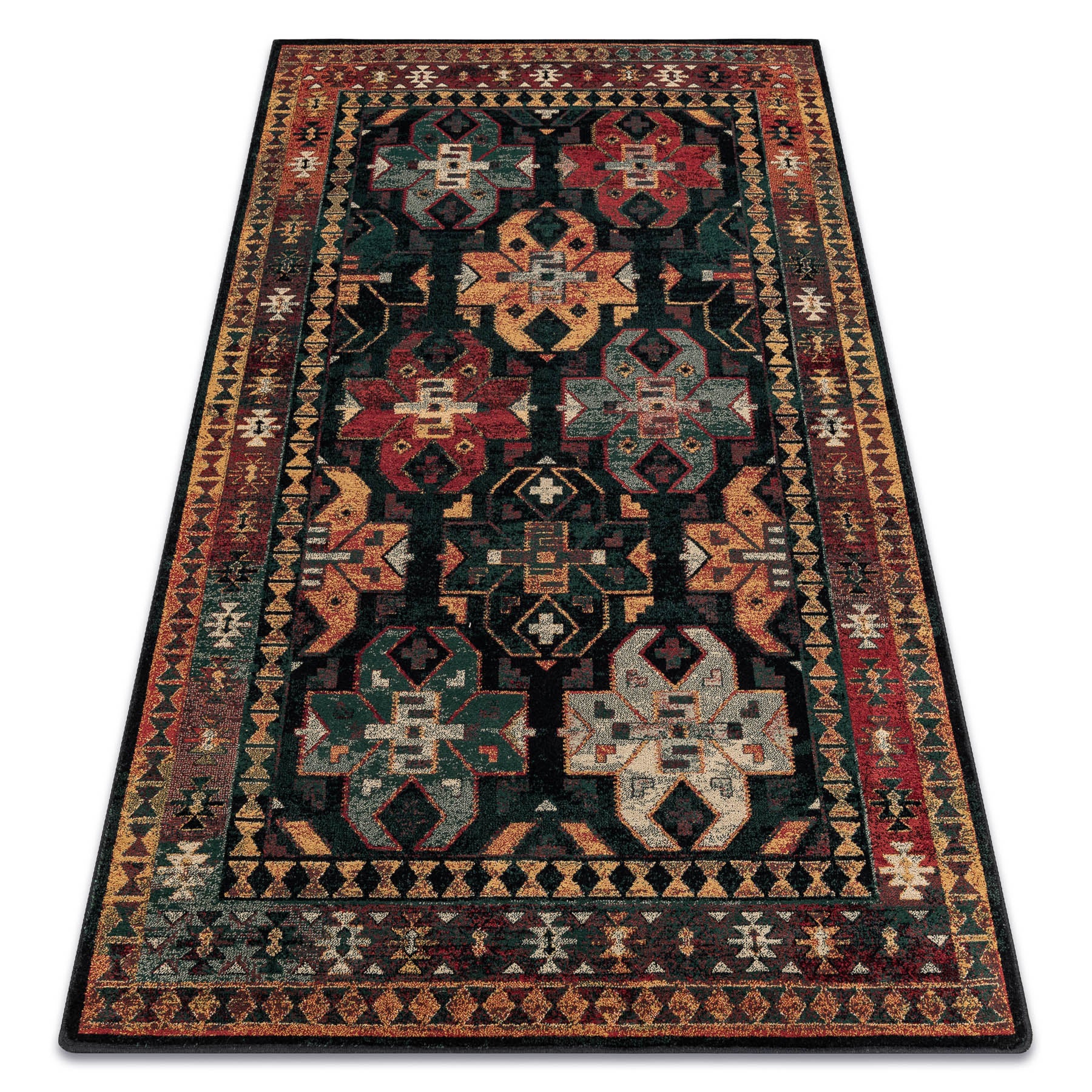 Dywan wełniany OMEGA ROHAN orientalny navy 235x350 cm