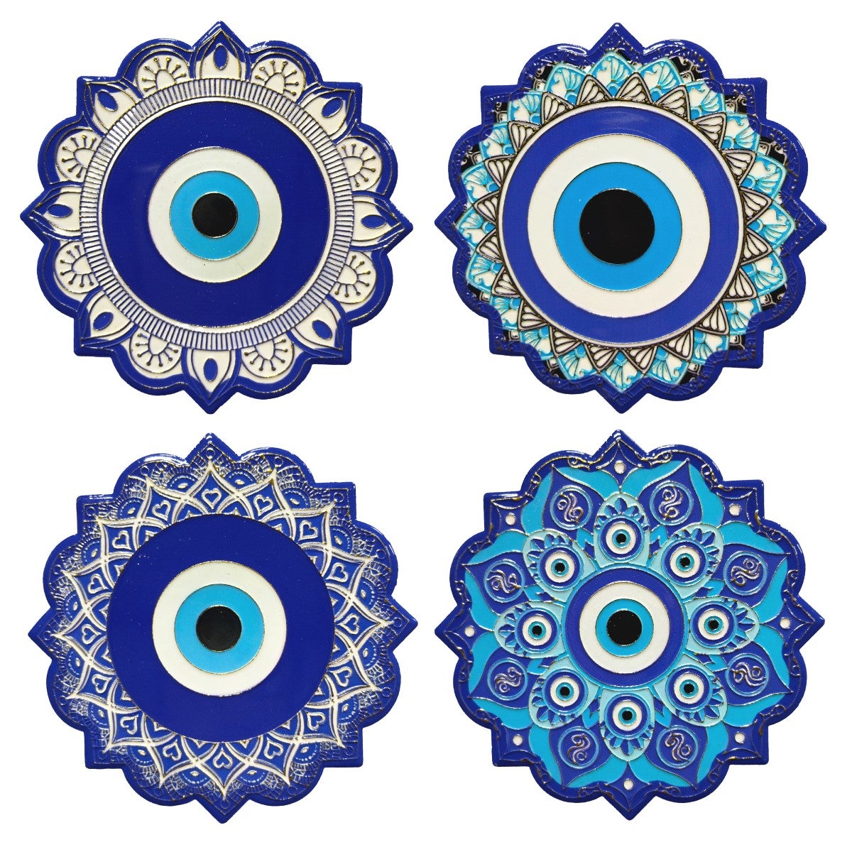 Dessous de Plat / Verre Zone Denmark Hexagon Fog Blue 16 cm