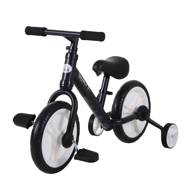 Draisienne pour enfants, roues EVA, siège réglable, noir, ECOTOYS Draisienne pour enfants, roues EVA, siège réglable, noir, ECOTOYS
