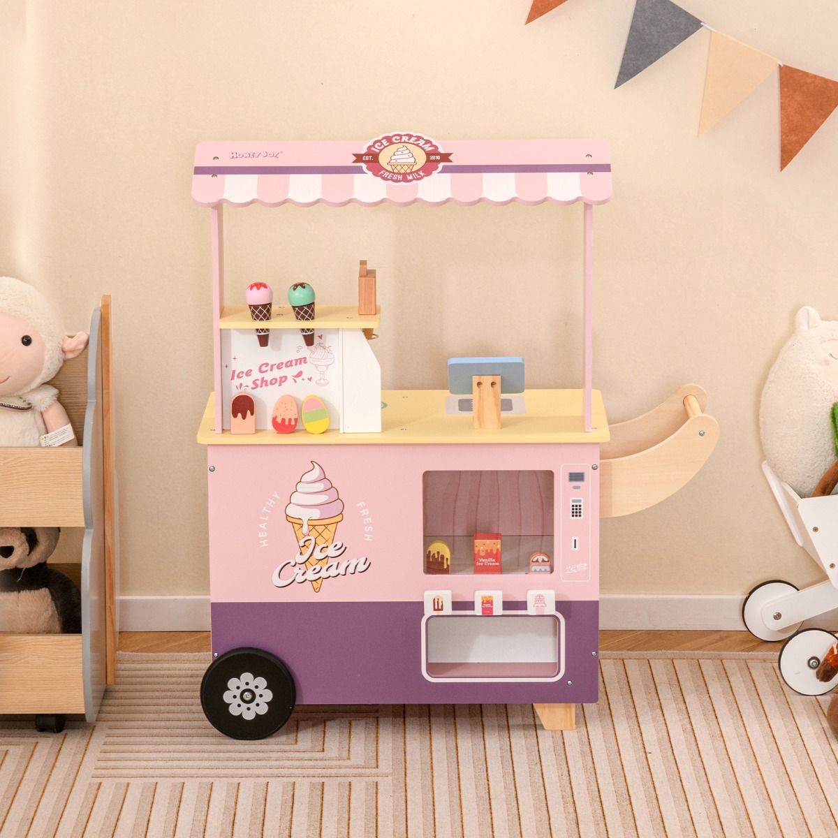Carrito de Helados para Niños Juego de Simulación con Máquina de ...