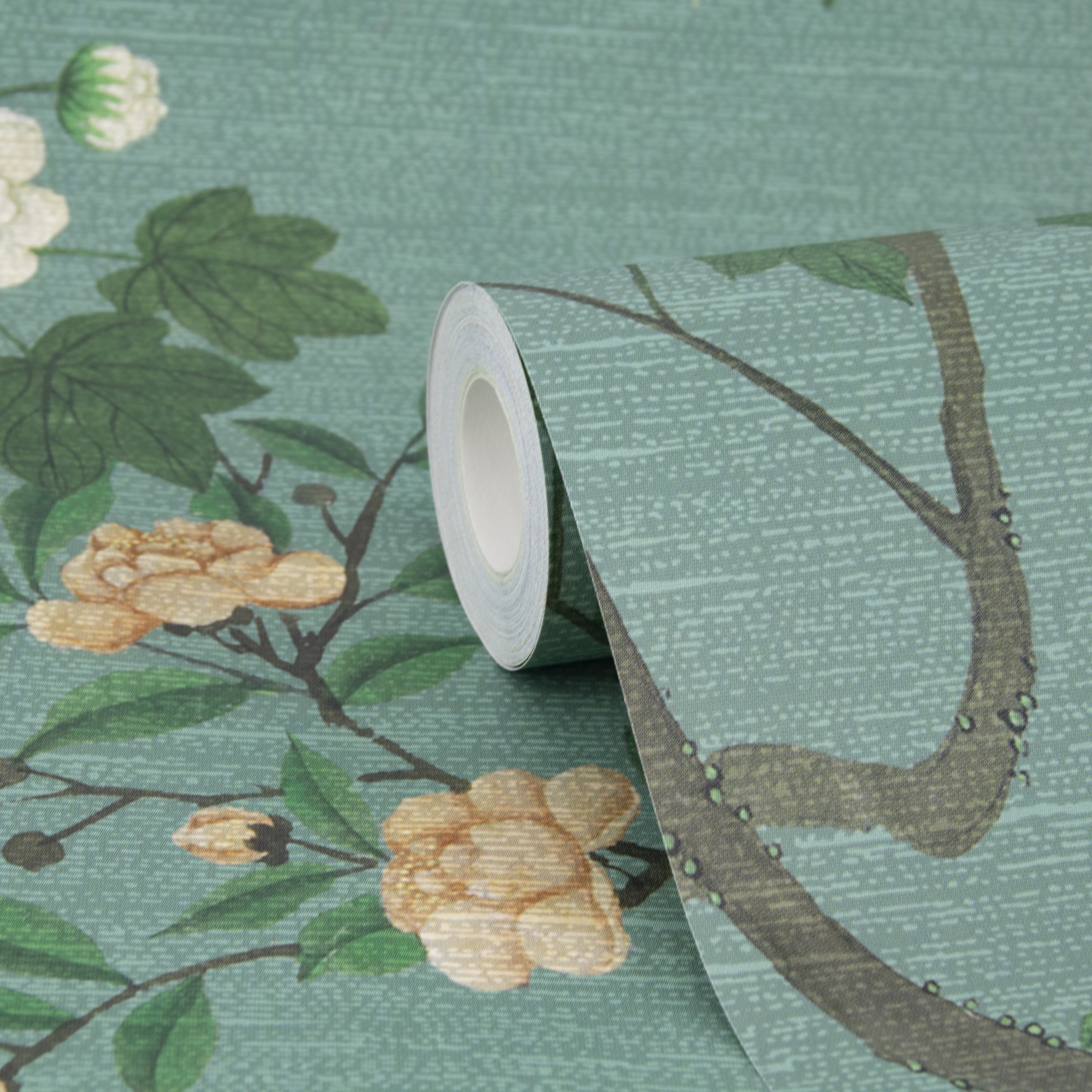 Papier peint panoramique Jardin de Rachel 280 x 250cm Vert sauge - 6