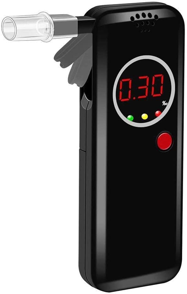 Éthylotest portable, éthylotest professionnel, mesure précise, réponse rapide, avec écran LCD numérique. - 3
