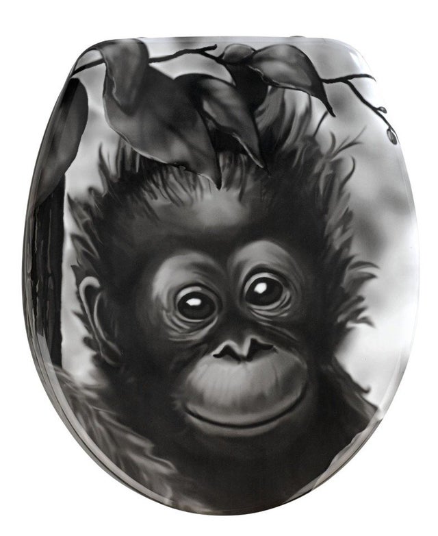 Abattant WC MONKEY, universel - Duroplast, WENKO, WENKO
