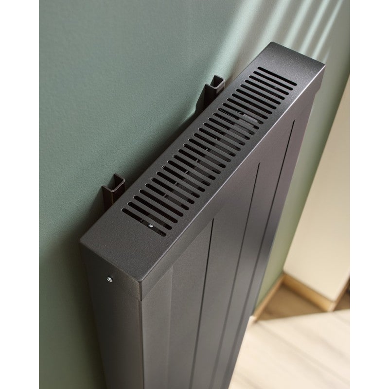 Radiateur à inertie sèche céramique Anthracite 2000 W connecté - - 2