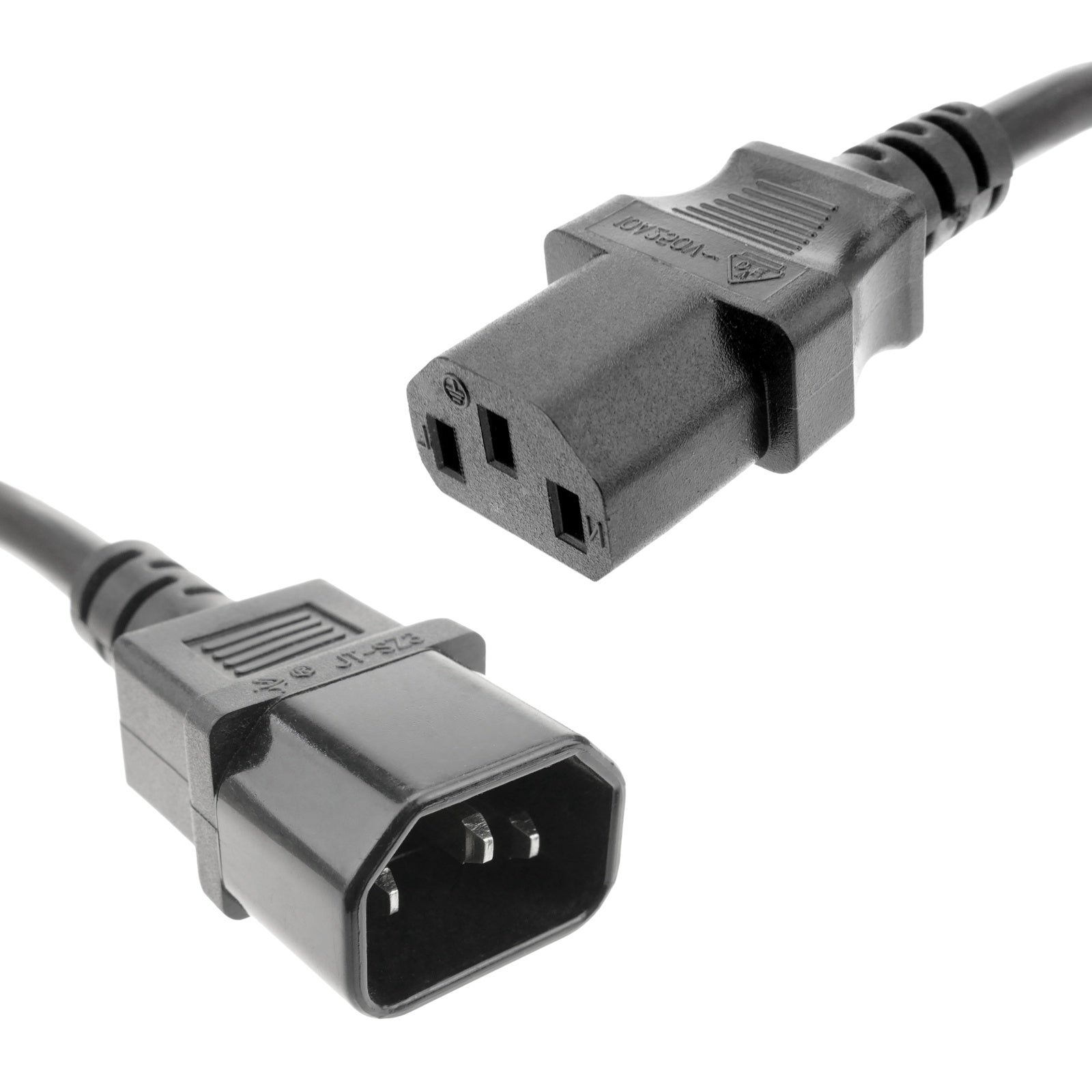 Cable De Alimentación IEC-60320 C13 Hembra A Conector C14 Macho 5 Metros 3x1 5mm2 86382716 Cable De Alimentación IEC-60320 C13 Hembra A Conector C14 Macho 5 Metros 3x1 5mm2 86382716