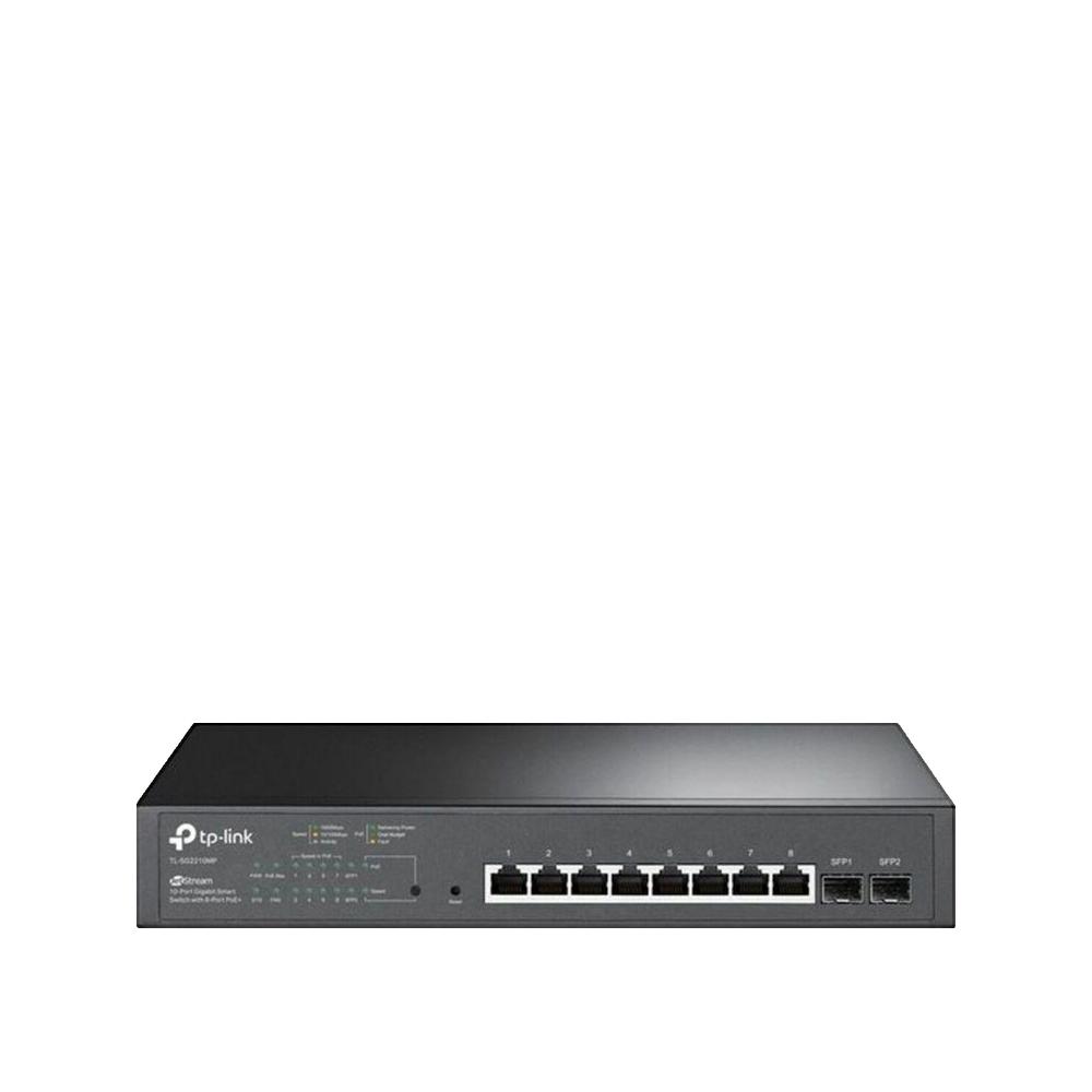 Tp-Link Jetstream Tl-Sg2210mp Conmutador Poe Gigabit Inteligente De 8 Puertos Con 2 Ranuras Sfp - Imagen 5