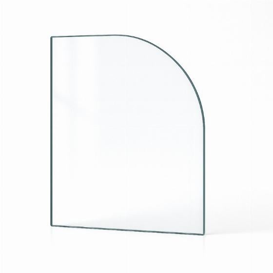 Vitre Jotul PEIS-5 - Verre 1 angle arrondi Côté droit pour poêle à bois ...