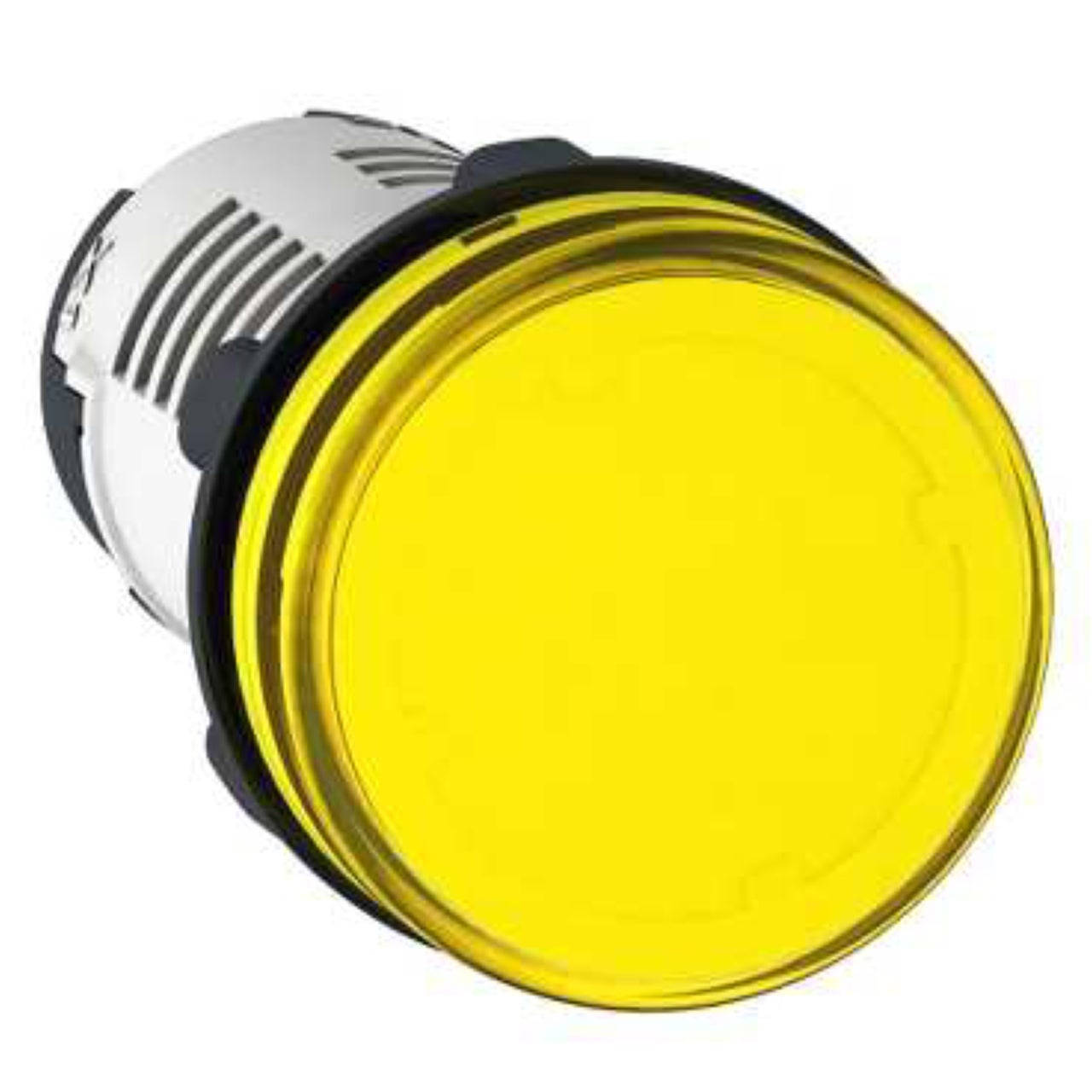 Voyant rond - d=22 - jaune - led intégrée - 24v - schneider electric ...
