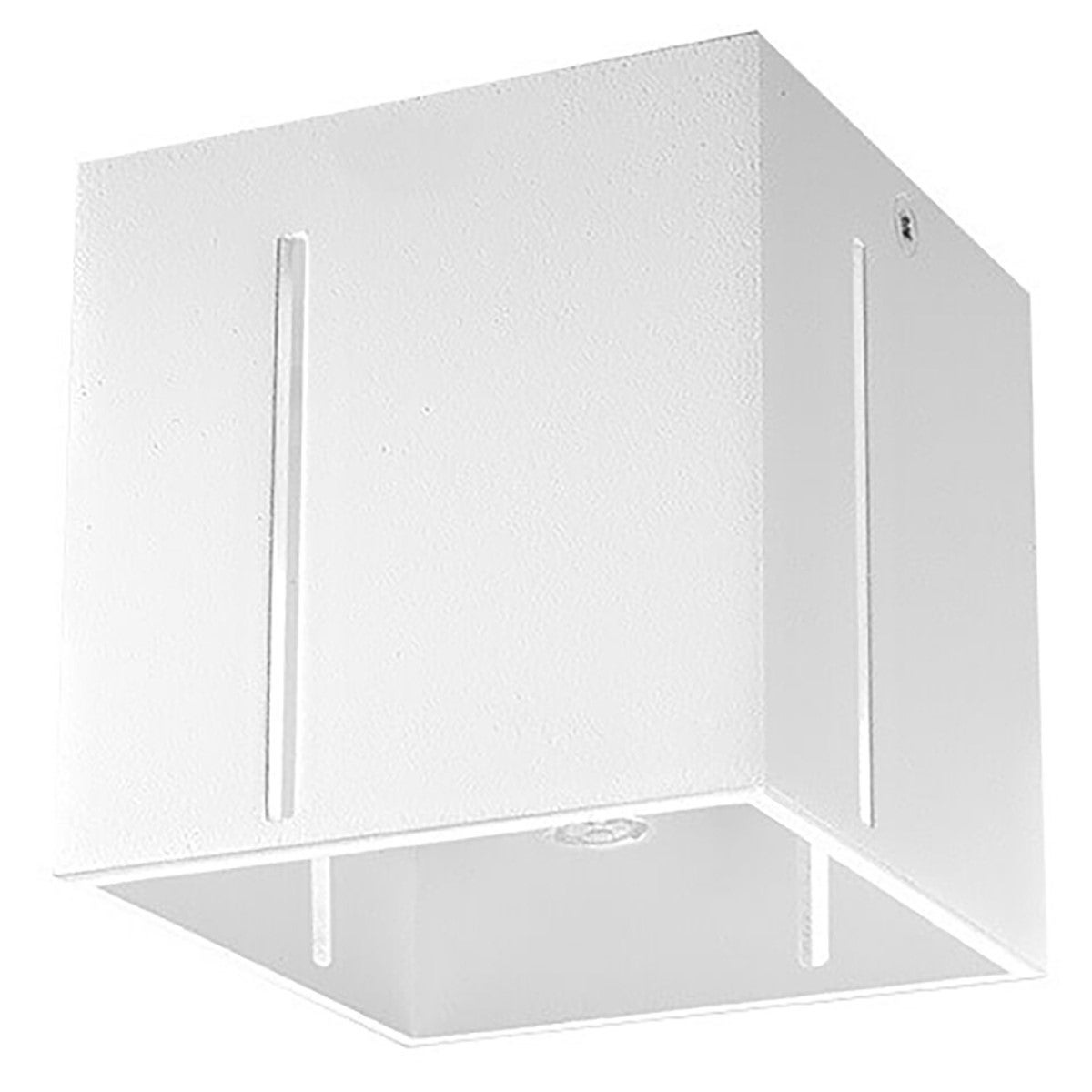 Reflektor sufitowy spot natynkowy Pixar kwadratowy biały 1xG9x40W wym: 10 x 10 cm aluminium Sollux Lighting