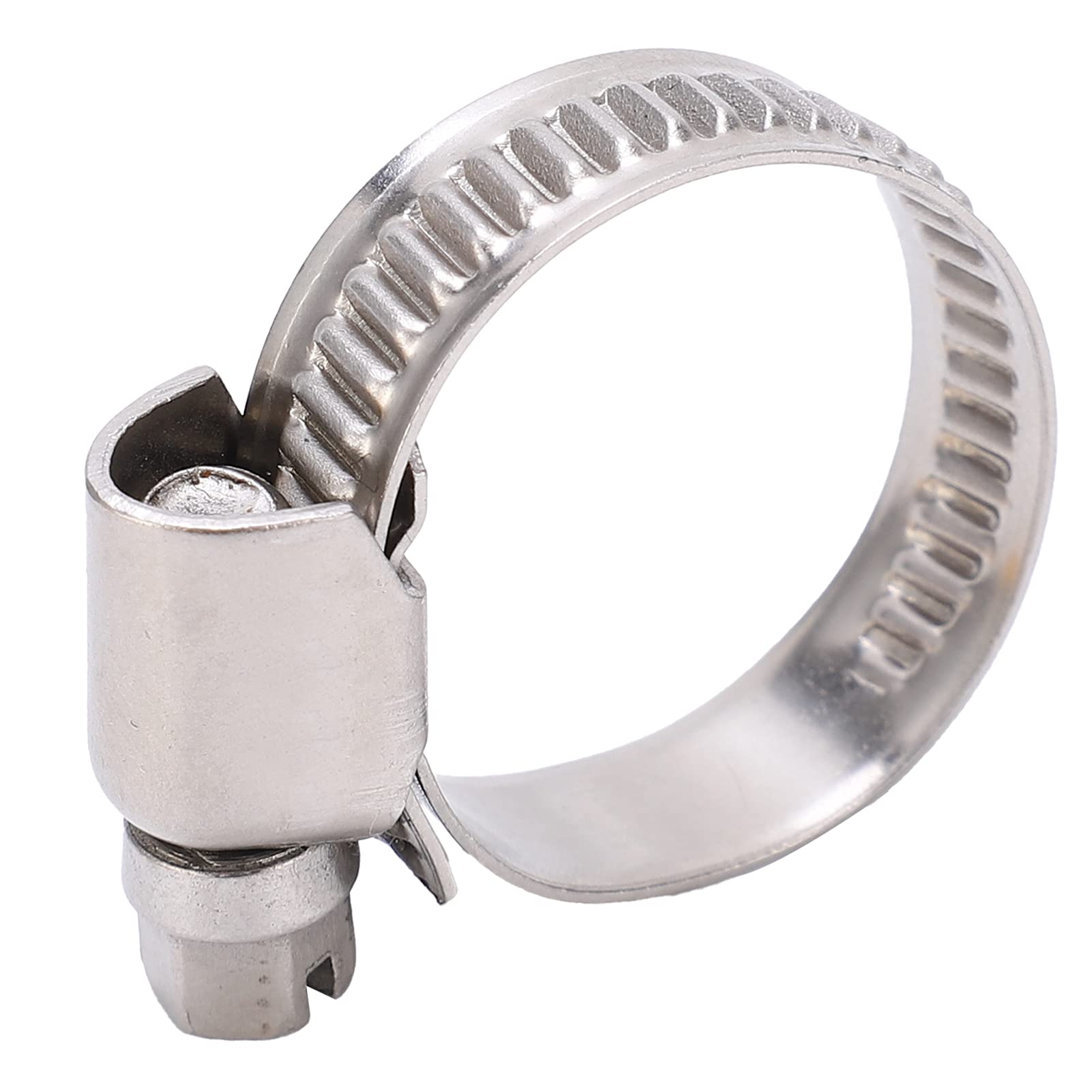 COLLIERS DE SERRAGE POUR TUYAU FLEXIBLE EN ACIER INOXYDABLE 304 DE STYLE ALLEMAND 14-27MM - 5