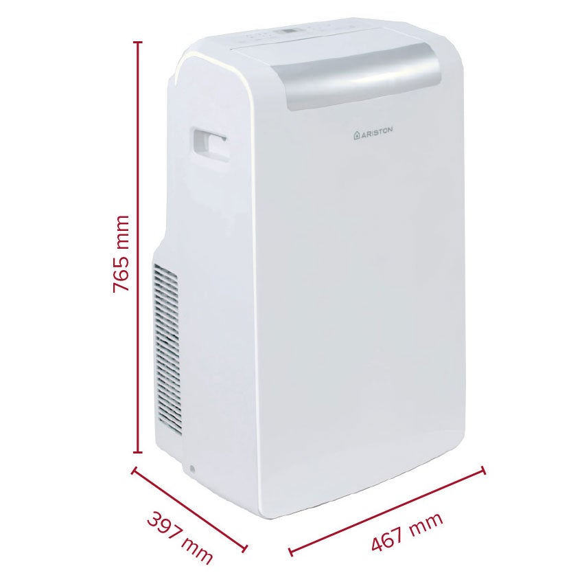 Ar condicionado móvel Mobis PLUS Ariston 10000 BTU - 4