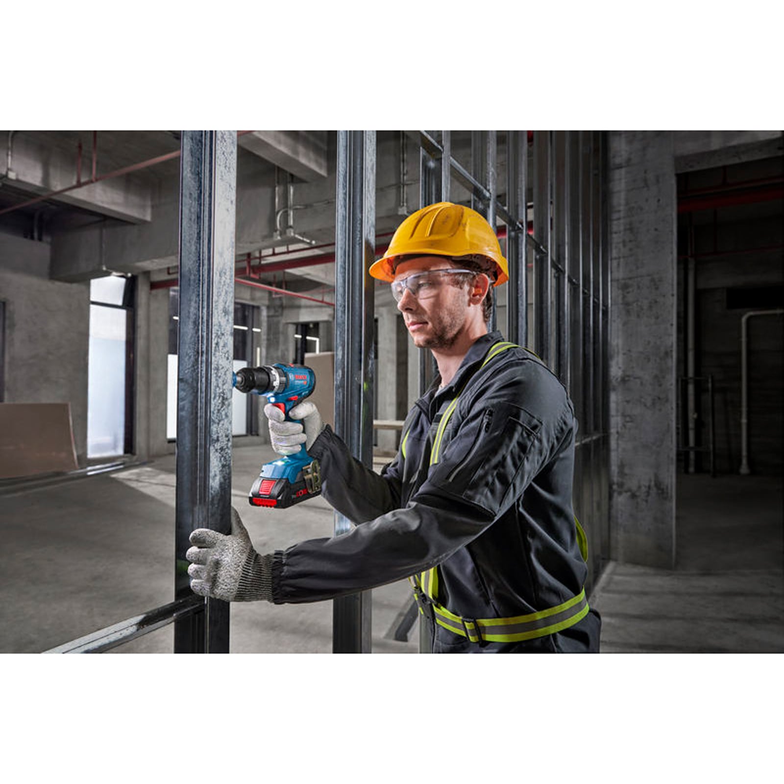Wiertarko-wkrętarka udarowa Bosch GSB 18V-65 w walizce L-BOXX - 06019N3301 - 8