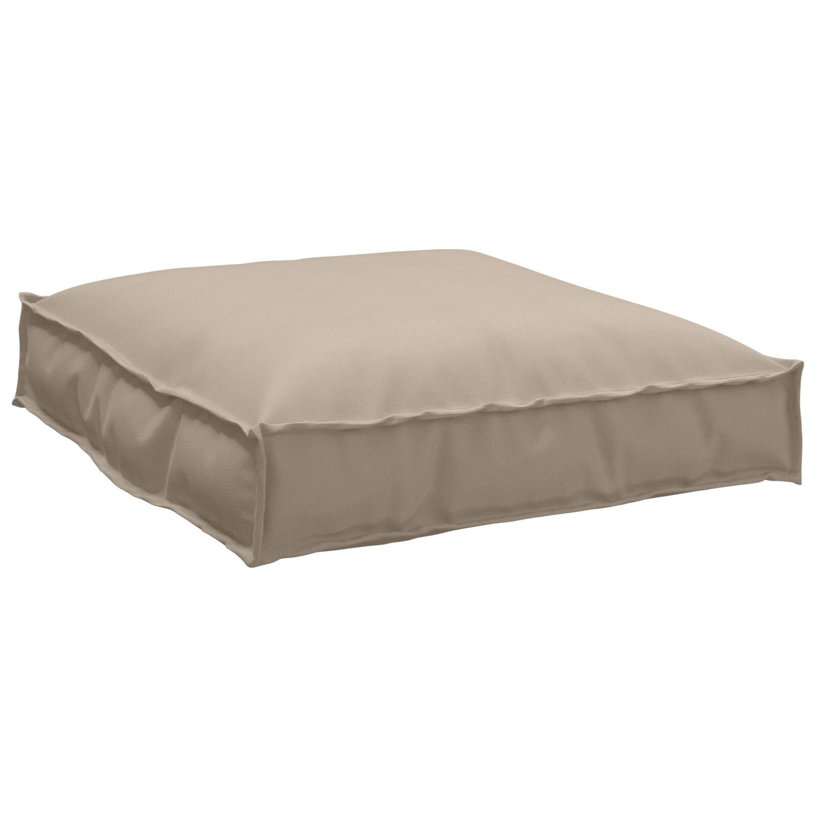 Cojín de Palet para Asiento Taupe 70x70x12 cm Tela Oxford V5399 Unico / Taupe - 2