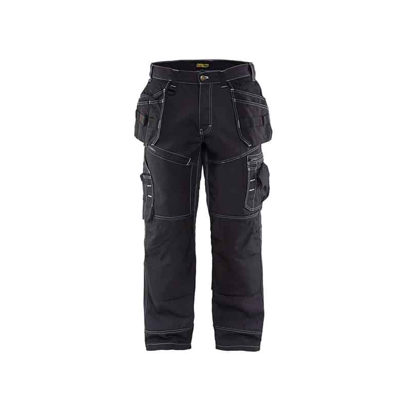 outil   pantalon blesle 15  charcoal  美品 BLAKLADER Pantalon de travail noir X1500 - 1500 - Noir - 46