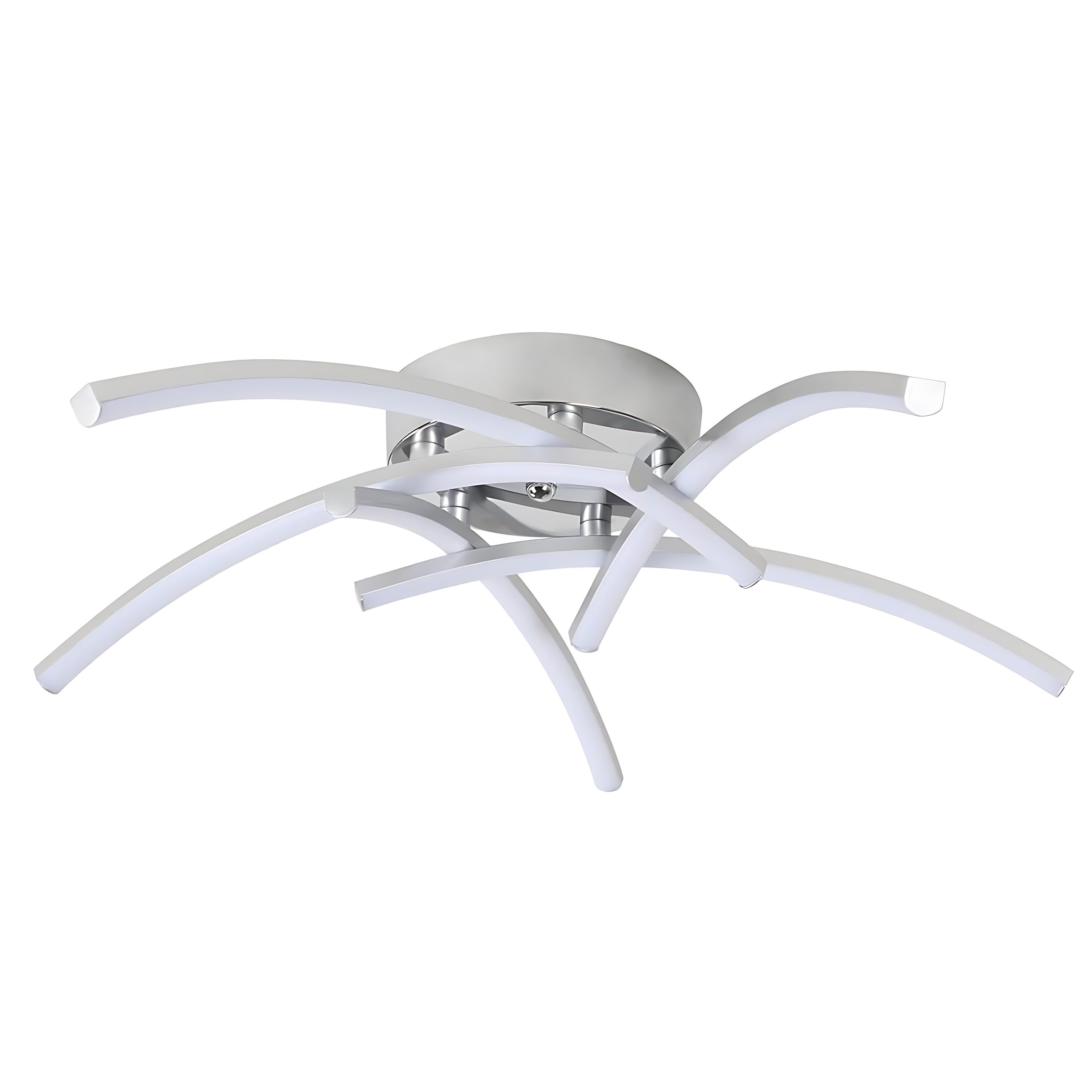 Plafonnier LED Staff, argenté, 3 000 K