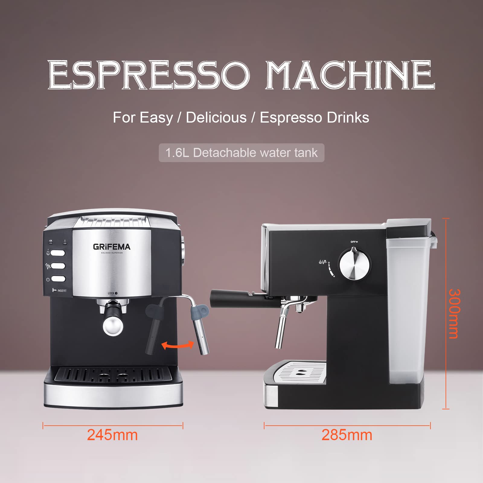 Ragazzino Livellatore 58 mm | 3 Foglie distributore di caffè per Macchine portafiltro | Distributore di caffè in Acciaio Inox | Accessori Professionali per Barista