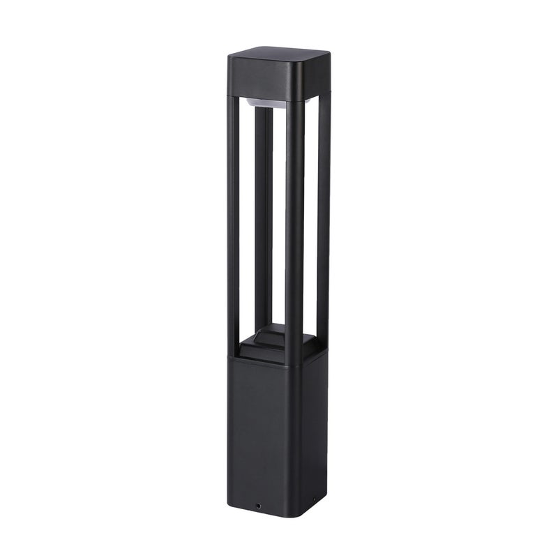 Lampa ogrodowa stojąca Nutri czarny piaskowany LED 10W 3000K 430lm IP54 wym: 80 x 12 x 12 cm aluminium Italux